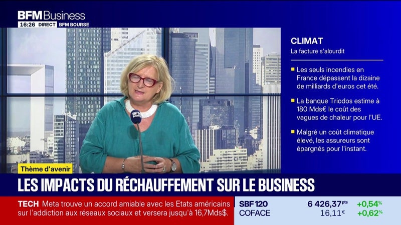 Thème d'avenir : Les impacts du réchauffement sur le business - 26/08
