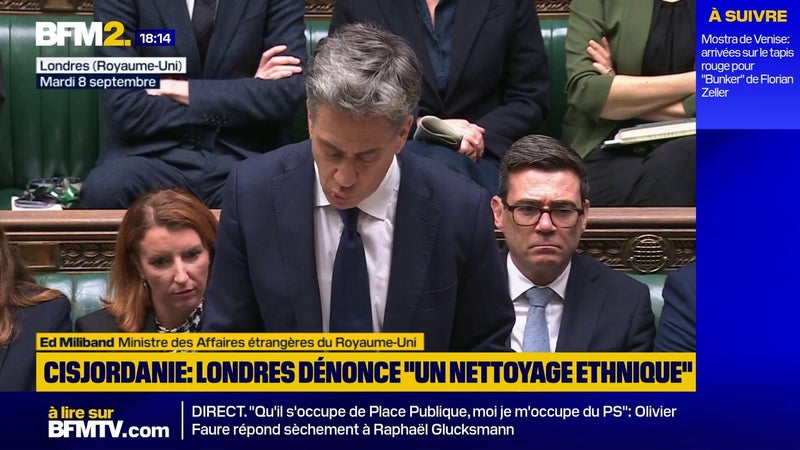 Cisjordanie: Londres annonce "une interdiction d'importation des produits provenant des colonies illégales situées dans les territoires occupés"