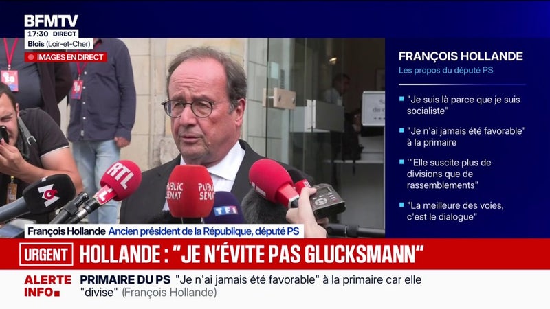 Présidentielle: François Hollande juge "absurde" de vouloir "brûler la dette" comme le propose Jean-Luc Mélenchon
