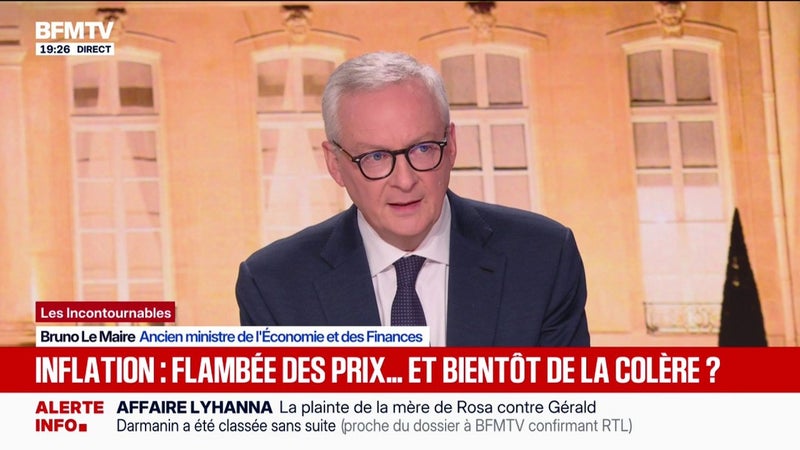 "L'avenir de la France est en jeu": Bruno Le Maire, ancien ministre de l'Économie, espère l'adoption d'un budget "quoi qu'il arrive"