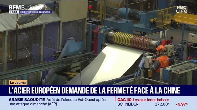 L'acier européen en crise face à la Chine