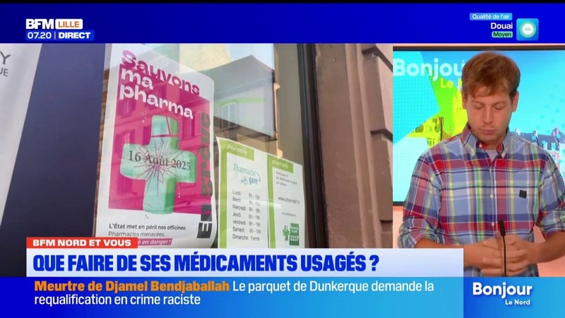 BFM Nord et Vous: comment faire du tri efficacement dans son tiroir à pharmacie ?