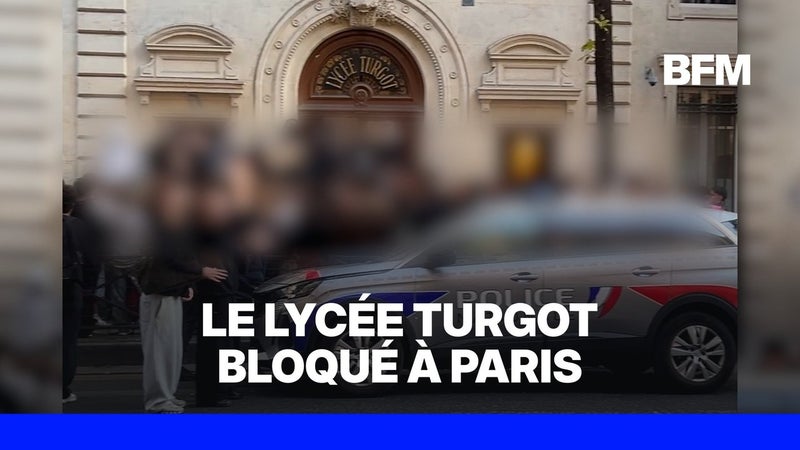 Blocus: à Paris, le lycée Turgot a été, en partie, bloqué ce mardi matin