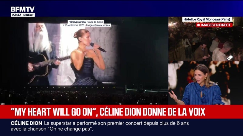 Après 6 ans d'absence, Céline Dion fait son retour - 12/09