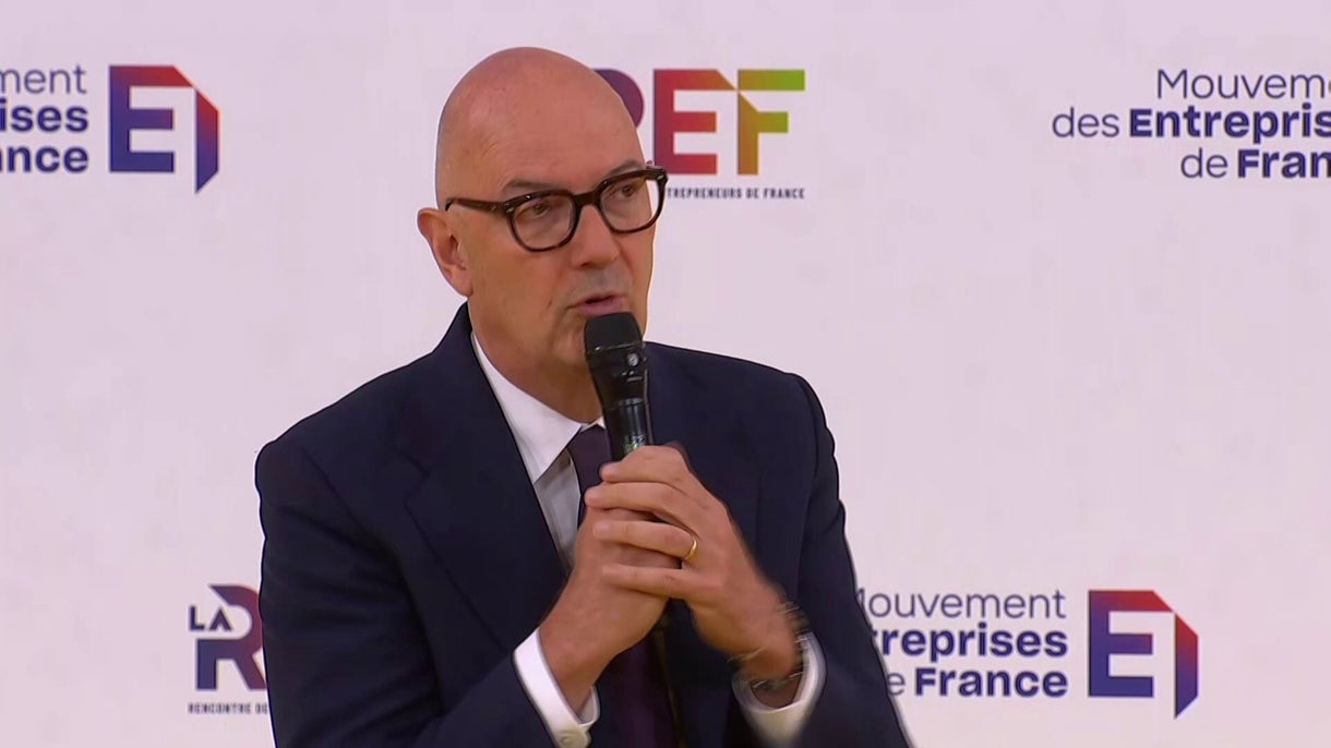Le patron d'EDF Bernard Fontana rappelle que "l'électricité est la valeur ajoutée" de la France et qu'elle crée des milliers d'emplois chaque année