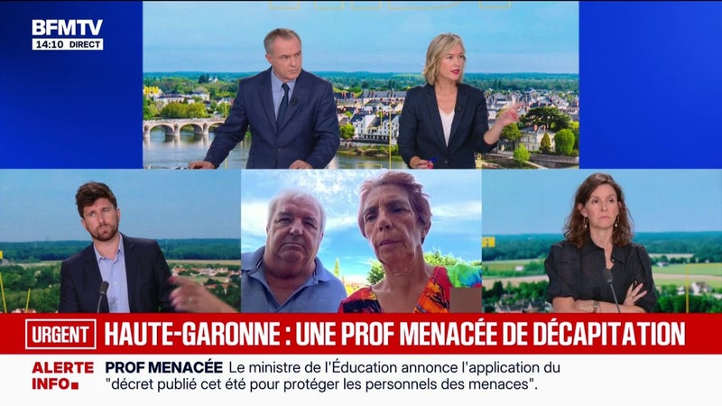Professeure menacée de décapitation: le ministre de l'Éducation dénonce "des menaces inadmissibles"