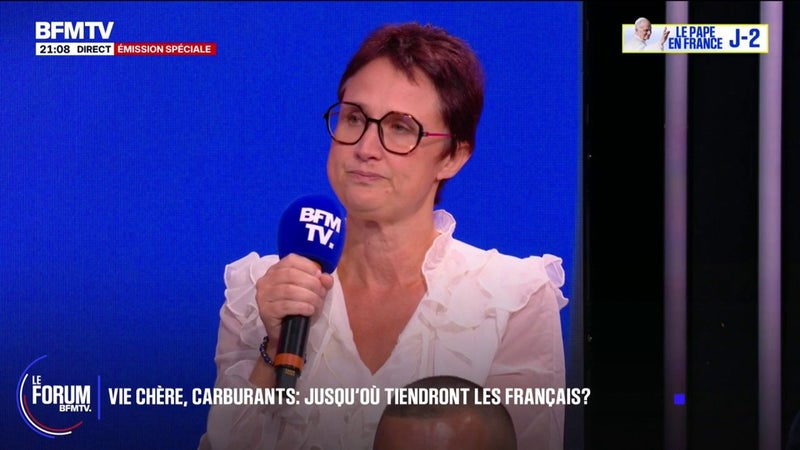 FORUM BFMTV - Vie chère: "Je suis touchée par tous les sujets qu'il y a actuellement", explique Vanessa, sans emploi dans l'Isère