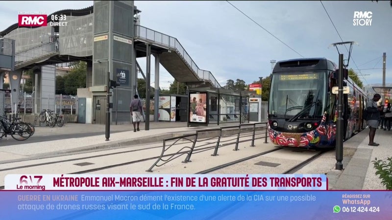 Métropole Aix-Marseille : fin de la gratuité des transports