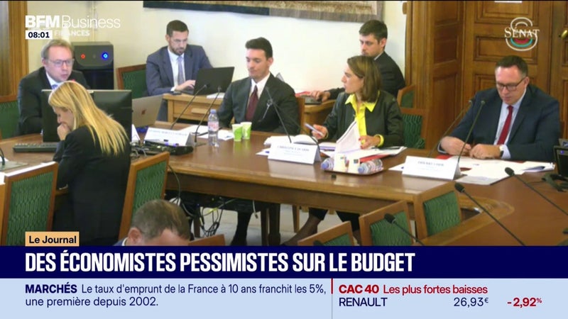 Les économistes pessimistes face à un budget irréaliste