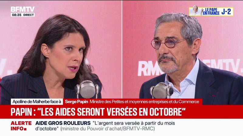 "On ne va pas recréer de la dette": Serge Papin s'oppose au bloquage des prix du carburant
