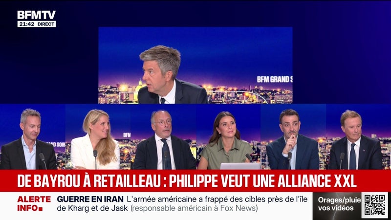 De Bayrou à Retailleau : Philippe veut une alliance XXL - 08/09