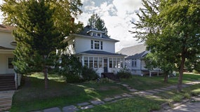 La maison où a été retrouvé l'homme enfermé dans un congélateur, au Minnesota (Etats-Unis)