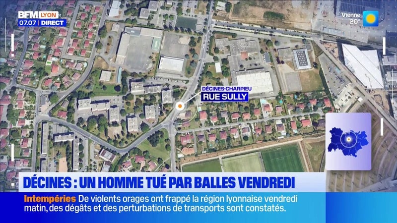 Décines-Charpieu : un homme tué par balles vendredi soir Rue Sully
