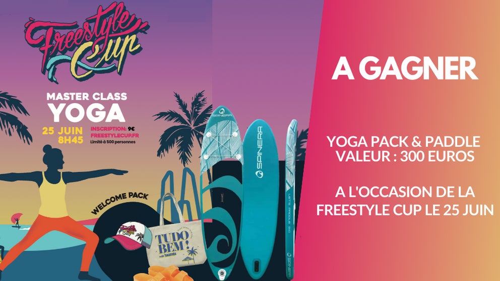 A gagner : votre paddle d'une valeur de 300 €