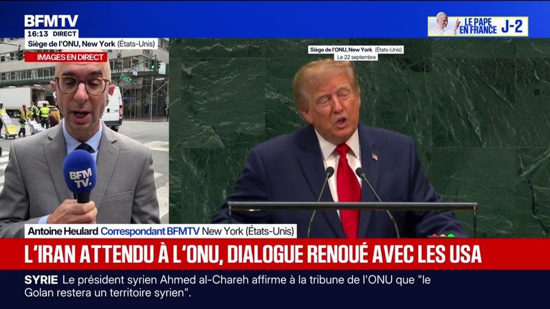 Le président iranien s'exprime à l'ONU, le dialogue est renoué avec les États-Unis