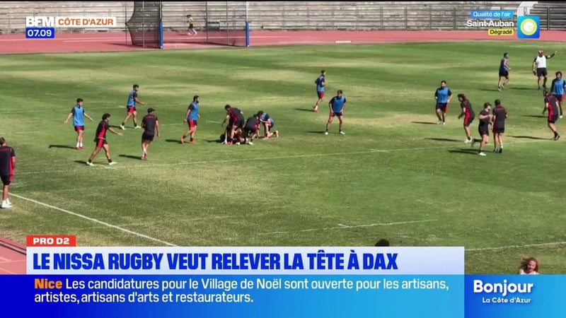Pro D2 : le Nissa Rugby veut relever la tête à Dax