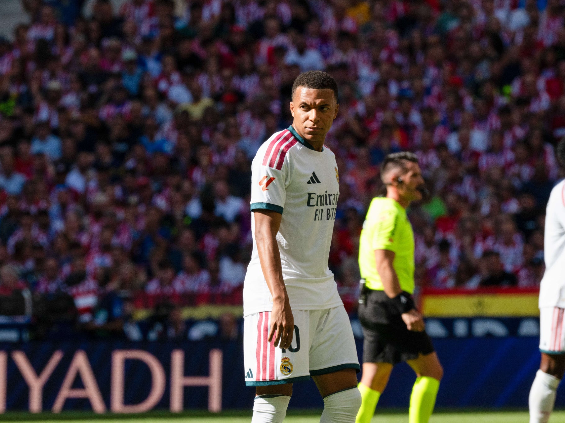 Kylian Mbappe lors du match Atletico Real Madrid 2 1 Liga le 20 septembre 2026 2361298