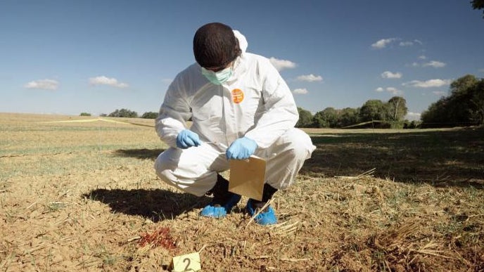 Image tirée du documentaire "Experts du crime: quand la science mène l'enquête" de France 5.