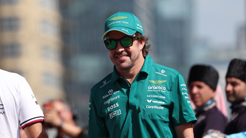 Fernando Alonso lors du Grand Prix d Azerbaidjan le 26 septembre 2026 2356288