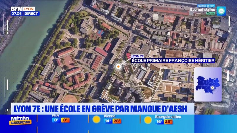 Lyon 7e : une grève dans une école pour protester contre le manque d'AESH