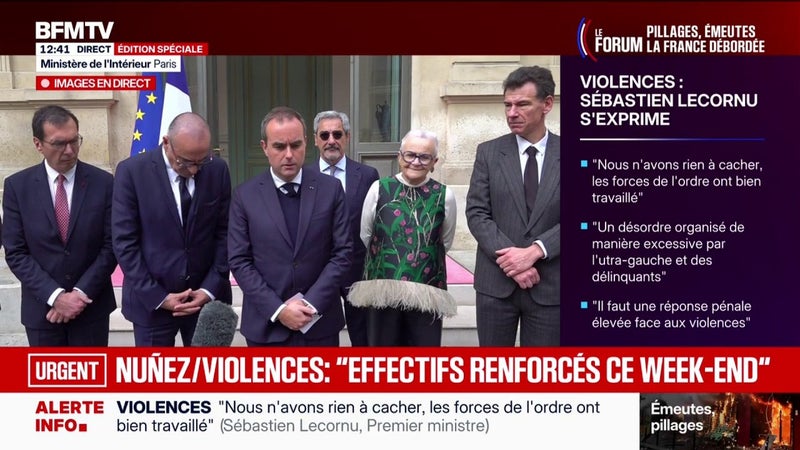 Dégâts du 17 octobre: Sébastien Lecornu annonce "déclencher le chômage partiel dès demain" à 100% pour les commerçants touchés