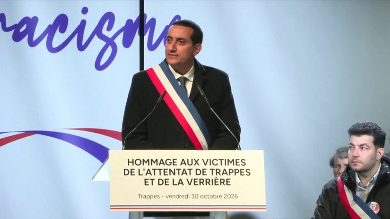 "Le Rassemblement national a assuré la transmission de la haine": lors de l'hommage aux victimes de l'attentat raciste des Yvelines, le maire de Trappes pointe la responsabilité du RN