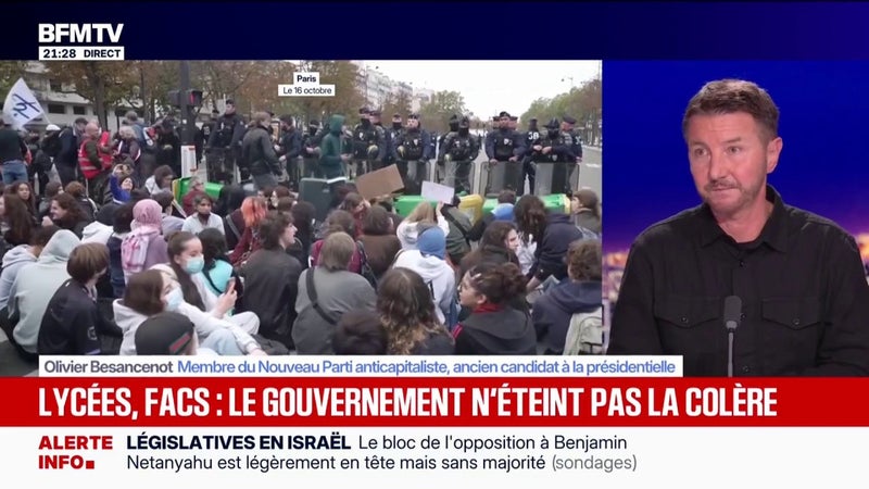 "C'est une mobilisation sociale, par bien des aspects, exceptionnelle", assure Olivier Besancenot, membre du NPA
