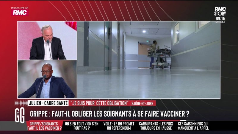 Grippe: faut-il obliger les soignants à se faire vacciner?