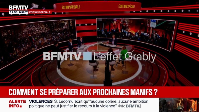 L'EFFET GRABLY - Violences du 17 octobre: peut-on bloquer les réseaux sociaux?