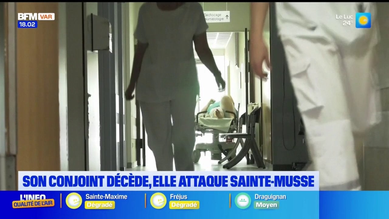 Après le décès de son conjoint, elle attaque l'hôpital Sainte-Musse
