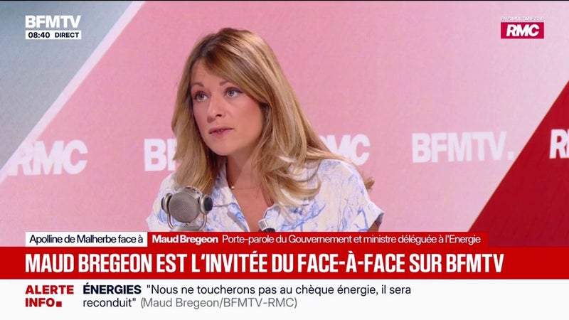 Budget : "Il y a un risque financier pour le pays, si on ne fait rien", estime Maud Bregeon, porte-parole du gouvernement