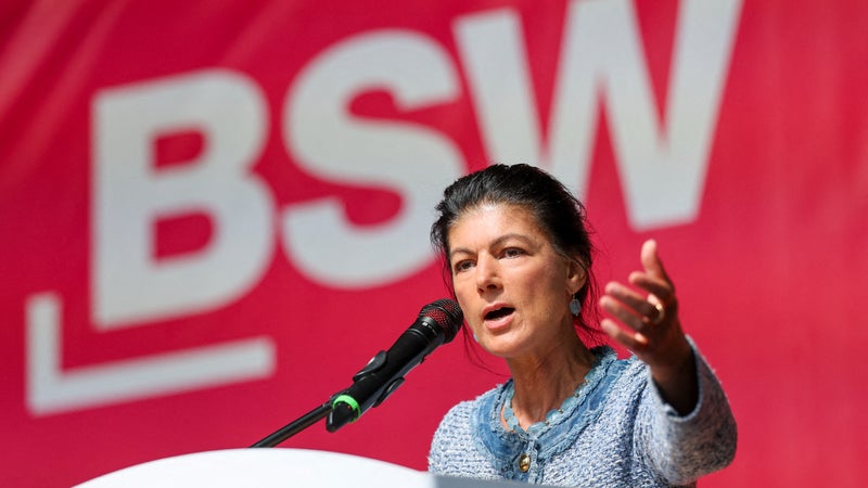 "C'est un ovni": BSW, le parti de gauche anti-immigration qui pourrait donner le pouvoir à l'AfD en Saxe-Anhalt