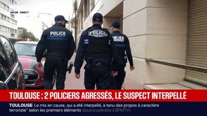 Toulouse: des policiers agressés à l'arme blanche, le suspect interpellé