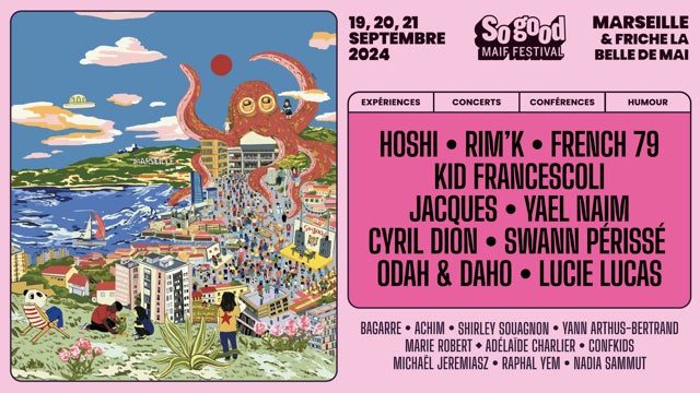 A gagner : vos places pour le So Good Maif Festival