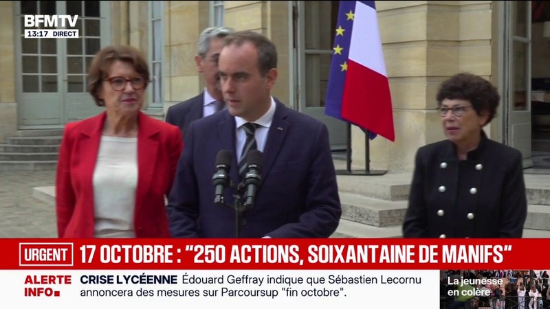 Crise agricole: "1,3 milliard de plan d'urgence agricole", annonce Sébastien Lecornu depuis l'Hôtel de Matignon