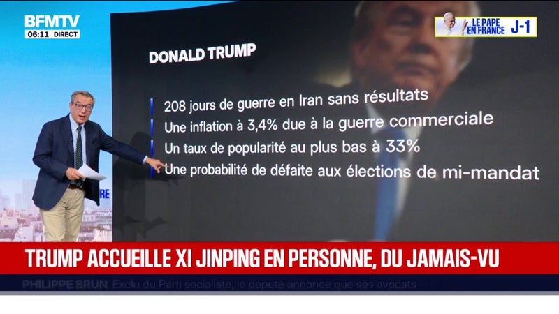L'ÉDITO INTERNATIONAL - Pourquoi Donald Trump s'est-il déplacé en personne pour accueillir Xi Jinping ?