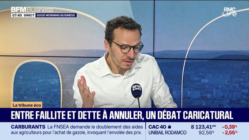 La tribune éco : Entre faillite et dette à annuler, un débat caricatural - 24/09