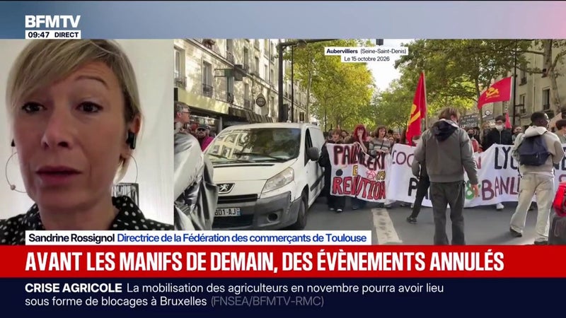 Manifestations: "Les premiers impactés ce sont les commerçants", déplore la directrice de la Fédération des commerçants de Toulouse
