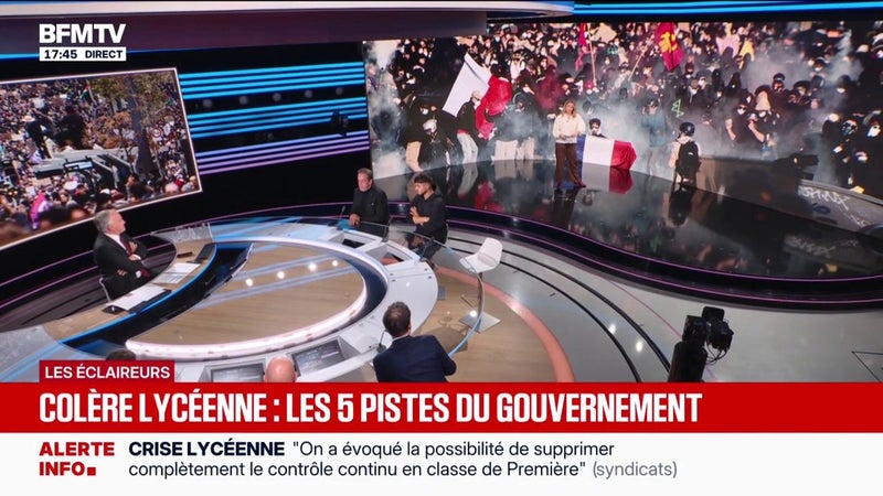 LES ÉCLAIREURS - Quelles sont les cinq pistes du gouvernement pour répondre à la colère lycéenne?