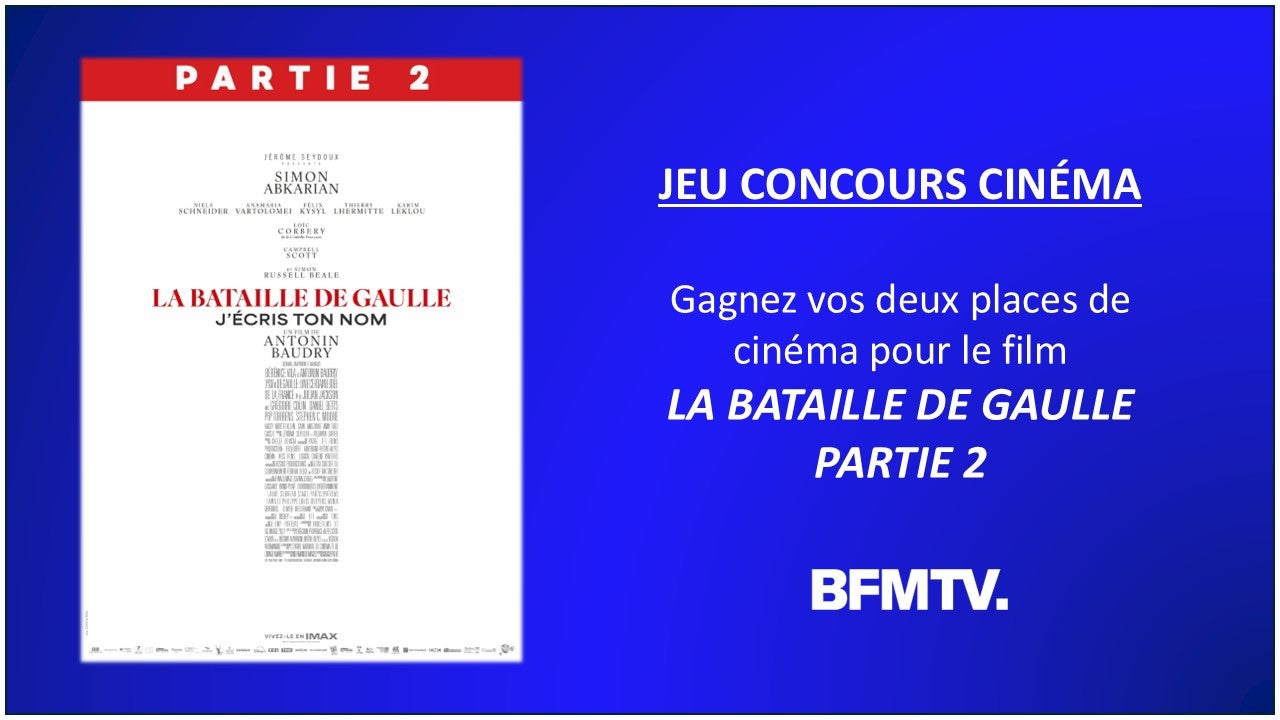 A gagner des places pour le film La Bataille De Gaulle - J'écris ton nom