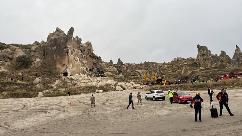 Une Française tuée en Turquie dans l'effondrement d'une colonne rocheuse en Cappadoce