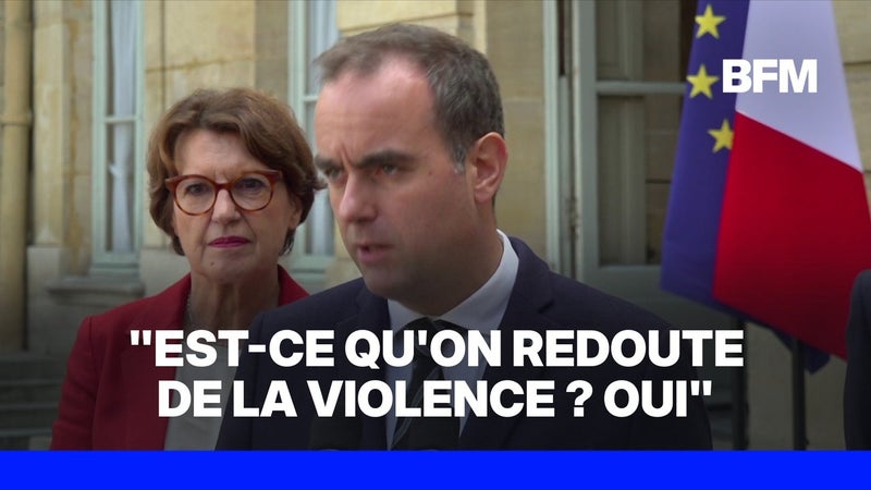 Mobilisation du 17 octobre: Sébastien Lecornu redoute des actes de violence