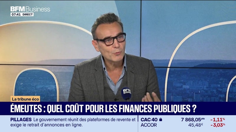 La tribune éco : Émeutes, quel coût pour les finances publiques ? - 20/10