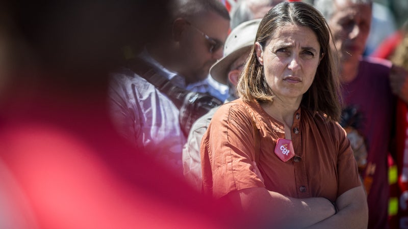Elle avait qualifié les milliardaires de "rats qui quittent le navire": Sophie Binet annonce que la plainte déposée à son encontre après ses propos a été retirée