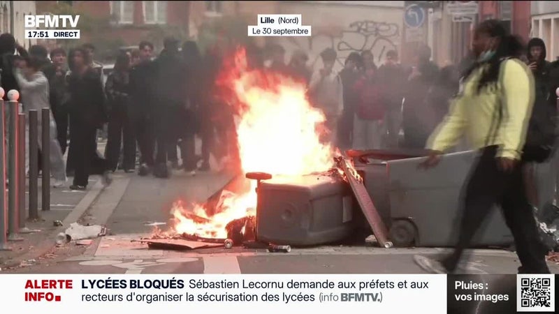 Marschall Truchot : Lycées bloqués, faut-il siffler la fin de la récré ? - 30/09