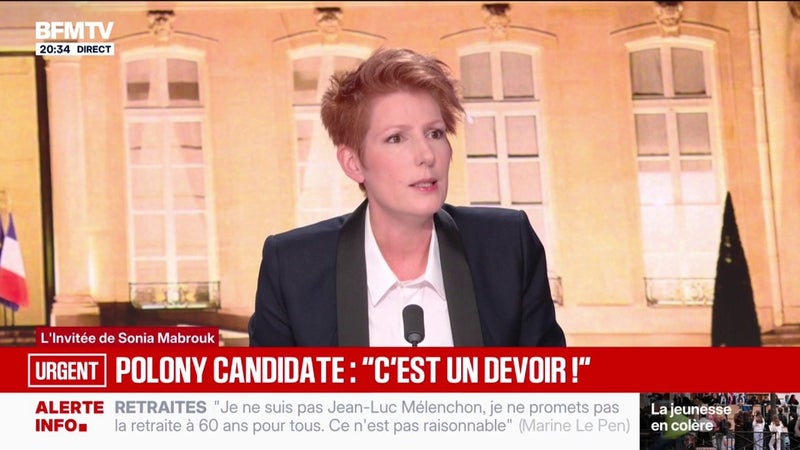 Natacha Polony, candidate à l'élection présidentielle, assure que "des maires" lui écrivent pour lui donner leur parrainage