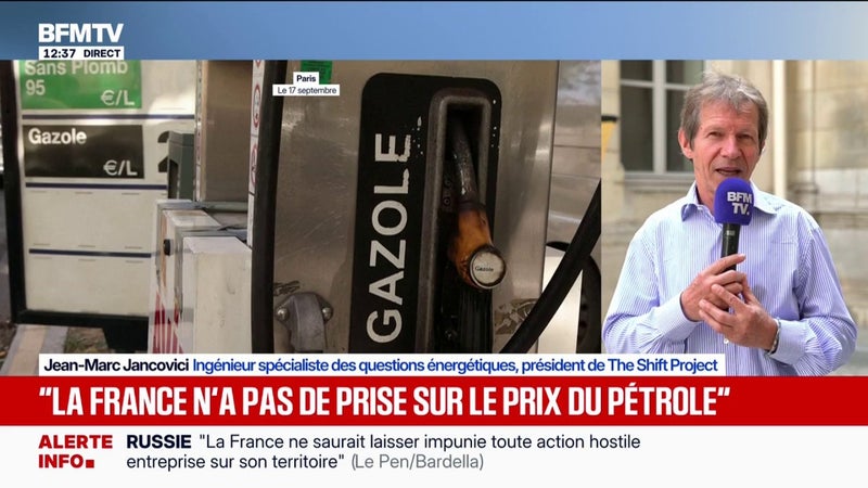 Crise des carburants: "la question est de savoir à quelle vitesse on devient de moins en moins dépendants du pétrole", expose Jean-Marc Jancovici, ingénieur et spécialiste des questions énergétiques