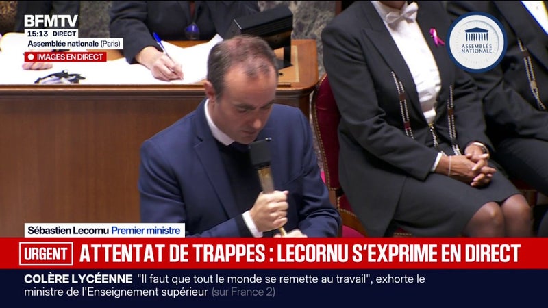 Attentat raciste dans les Yvelines: Sébastien Lecornu évoque un "acte méticuleusement préparé" et dénonce les "mots qui finissent par armer ceux qui passent à l'acte"