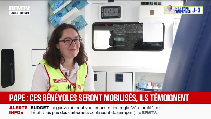 "On est fiers de ce qu'on fait": ces bénévoles qui se mobilisent pour la venue du pape en France
