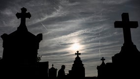 Les tombes du cimetière (illustration)
